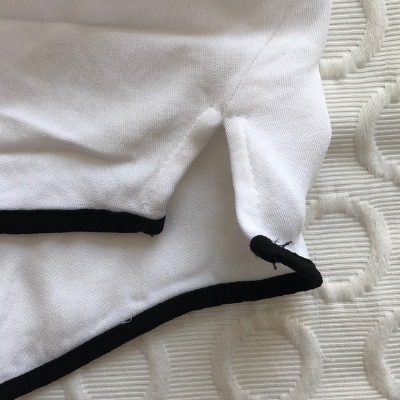 Zara Black Piping Bow Top - Picture 4 of 7